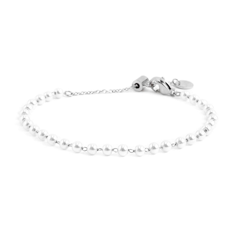 Bracciale catena con perle 3,3mm