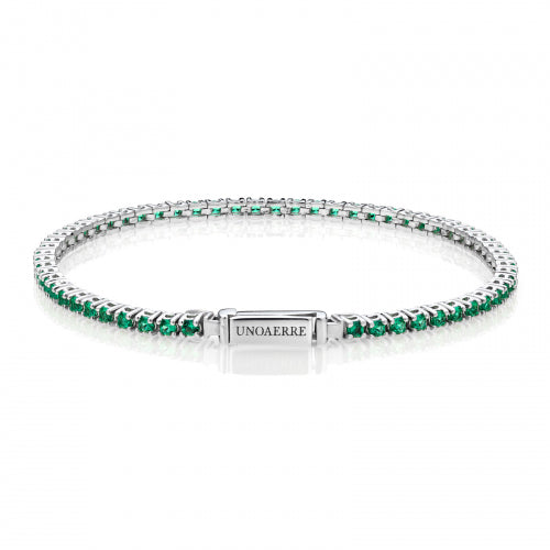 Bracciale tennis in argento