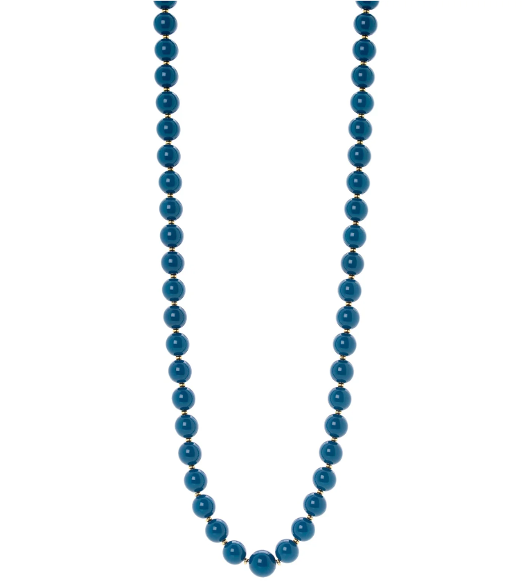 Collana a boule Tribeca - Blu