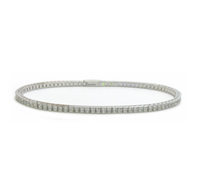 Cargar imagen en el visor de la galería, Bracciale tennis Zancan in argento e zirconi.
