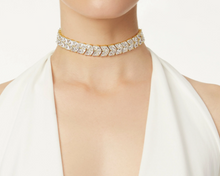 Load image into Gallery viewer, Choker triangoli di zirconi Eva - Oro
