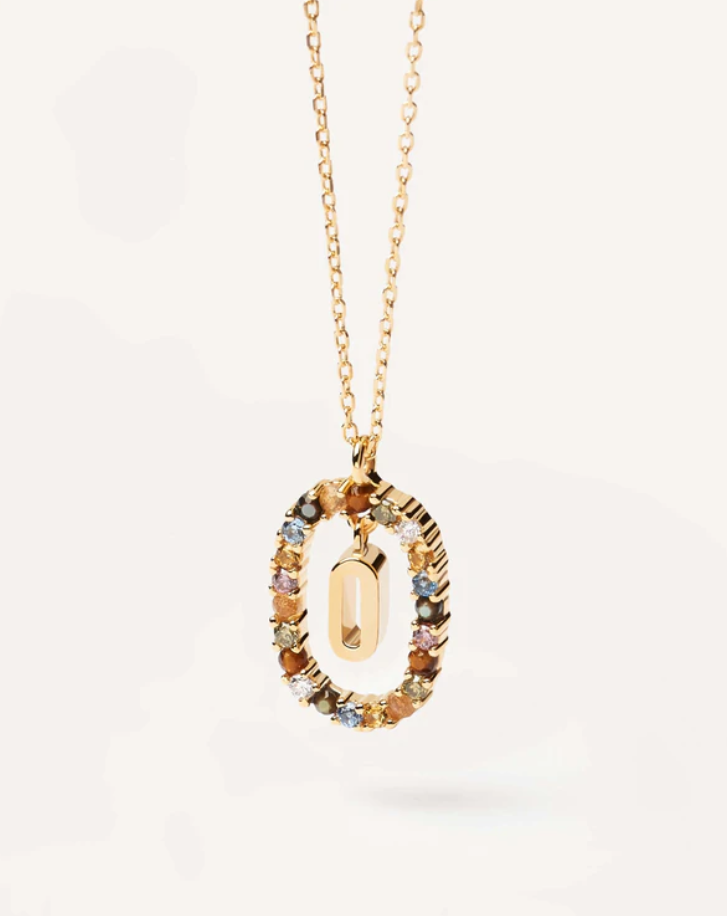 COLLANA CON LETTERA O